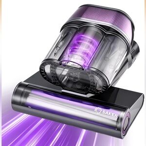 Saker Powerful UV Bed Vacuum Cleaner| Mattress Vacuum Cleaner with Hot Air NIB
